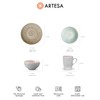 Artesa Pastel 4-Piece Color Full Mix Match 2 Dinnerware Set