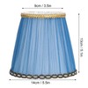 3PCS Cloth Lamp Shade E14 ClipOn Lampshade for Candle Chandelier