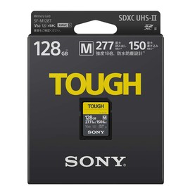 Sony SDXC Memory Card 128GB SF-M128T Class 10 UHS-II Compatible Tough