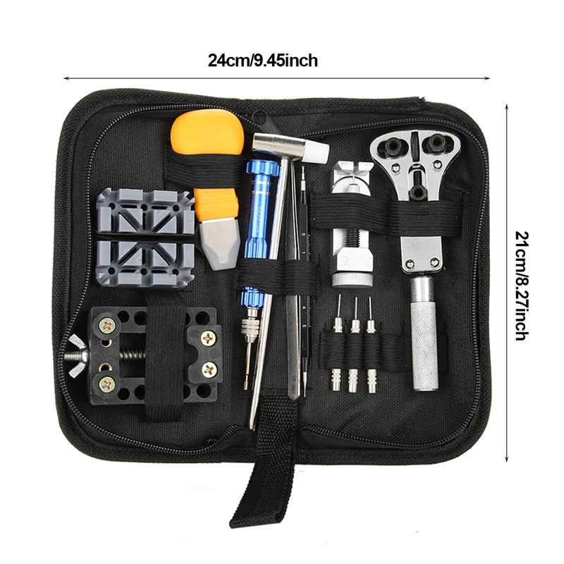 Watch Repair Tool Kit Professional Back Case Opener Link Remover