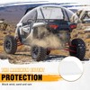 ECOTRIC Rear Windshield Compatible with 2014-2023 Polaris RZR XP 1000/