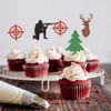 Decoración para cupcakes de cumpleaños, 48 piezas para árbol de