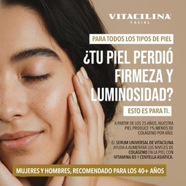 Vitacilina Serum Universal │ Colágeno + Vit. B5 + Centella │ 30 ml