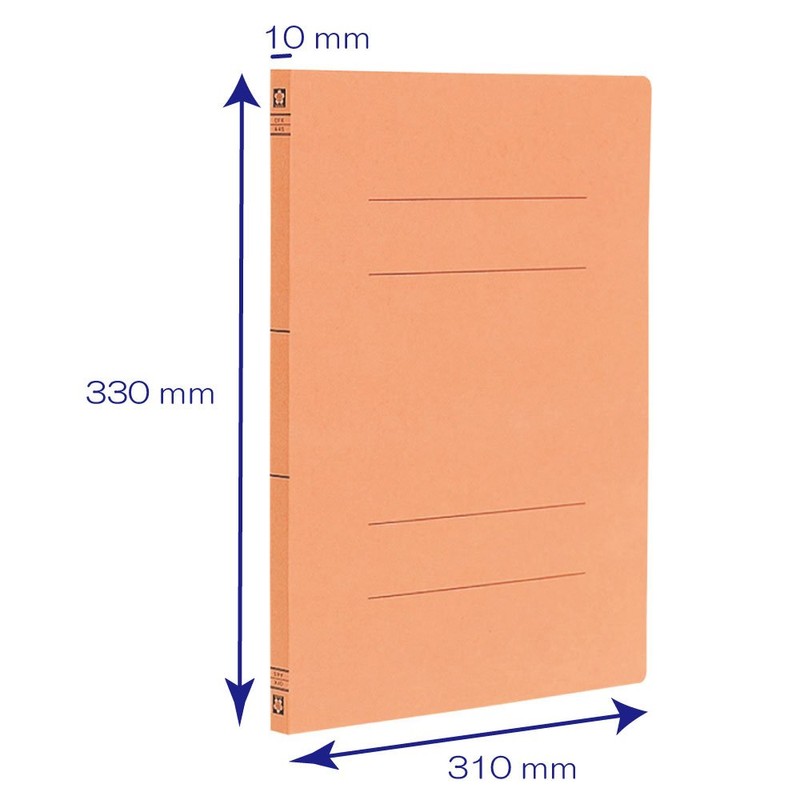 Sakura Crepas Flat File, A4S OFK-A4S#5(10), Orange, 10 Count