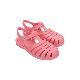 Melissa Possession Jelly Sandal for Women - The Original Jelly Shoe, Fisherman's Sandal with Adjustable Strap and Side Buckle, Pink, 9