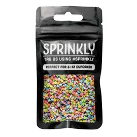 SPRINKLY - Glimmer Stars - Rainbow (Mini) - 25g