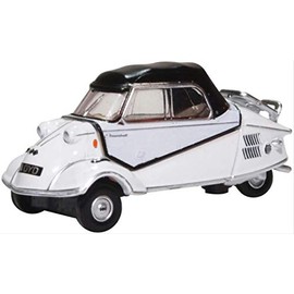 Oxford Diecast 76MBC005 Messerschmitt Bubble Car Polar White OO Gauge