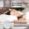Luxoon Waterproof Mattress Protector | Breathable Mattress Topper 180 x