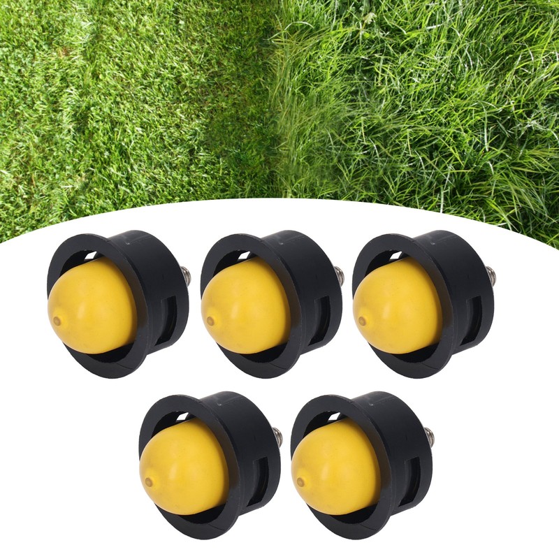 5Pcs Blower Carburetor Bottom Iron Primer Bulb for Fuxtec FX