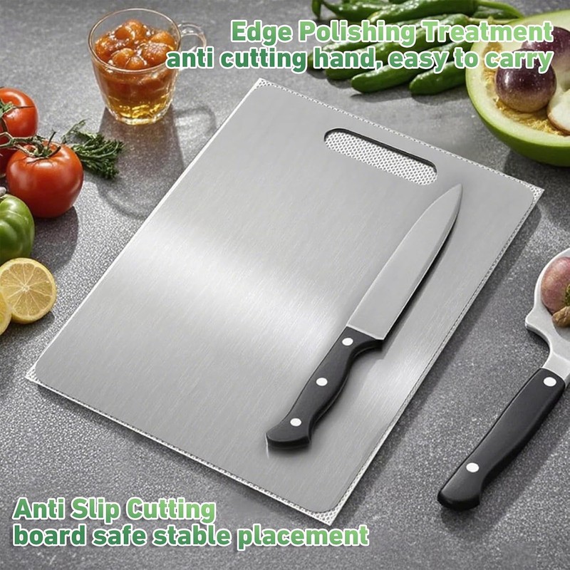 Tabla de Cortar de Titanio Puro Ufolbol WQF-TCB-XL para Cocina