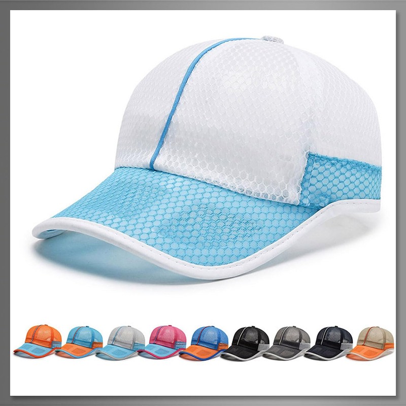 Buzz Selection CAP286 Cap, Hat, Mesh, Plain, Sports, Running, Outdoor,