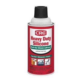 CRC Heavy Duty Silicone Lubricant 05074 – 7.5 Wt Oz., Multi-Purpose Silicone Lubricant for High Temperature Applications