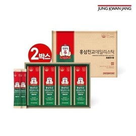 Jeonggwanjang Hongsam Jingo Daily Stick 2 boxes (40 packets total) / 정관장 홍삼진고 데일리스틱 2박스(총 40포)