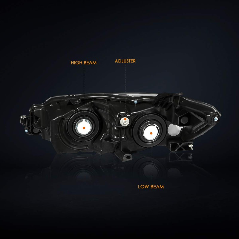PM PERFORMOTOR Headlights Assembly Compatible with 2015 2016 2017 Toyota