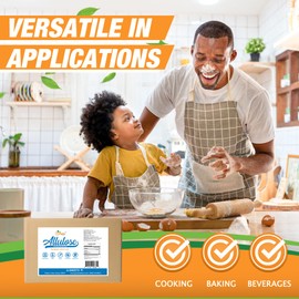 Allulose All Purpose Sweetener; Total Servings 1250; Zero Calorie Sweetener, Sugar-Free Substitute for Baking, Smoothies, Coffee; Low Carb Keto Diet Friendly Food | 5-KG (11-LB)