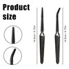 Reverse Tweezers, Cross Locking Tweezers Stainless Steel Soldering Tweezers with