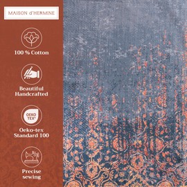 Maison d' Hermine Placemats Set of 4 Reusable 100% Cotton (33 CM x 48 CM)