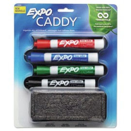 EXPO 1785294 Broad Chisel Tip Dry Erase Markers - Assorted Colors (1-ST) New