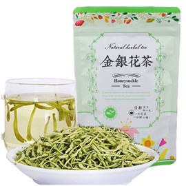 45g Honeysuckle Tea Wild Lonicera Japonica Loose Buds Dried Flower Herbal Tea Jin Yin Hua 100%