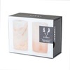 Viski 3.25 Inch Harrison Himalayan Salt Shot Glass Set