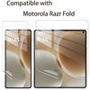GXLYFG 2-Pack Screen Protector, Compatible with Motorola Razr Fold [2