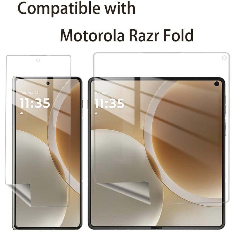 GXLYFG 2-Pack Screen Protector, Compatible with Motorola Razr Fold [2