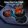 Amooca Car Cup Coaster Universal Non-Slip Cup Holders Bling Crystal