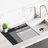 Glass Chopping Board | Non Slip Worktop Saver for Kitchen