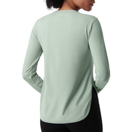 Pioneer Camp Women's Sun Shirts Long Sleeve SPF UPF 50+ UV Protection Tops Lightweight Quick Dry for Hiking Running Workout Sage Green