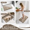 Yimobra Chenille Bathroom Rugs Non Slip, Extra Thick Soft Absorbent