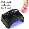 ZJchao 64W Nail Polish Dryer, 32pcs LED Nail Lamp Professional
