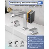 HEYMYTAP Chrome High Flow Roman Tub Faucet Set 3 Hole,