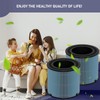 Ontheone AP1001 True HEPA Replacement Filter Compatible with AIRTOK AP1001