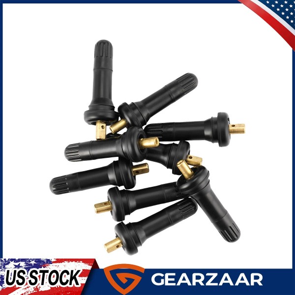 Gearzaar TPMS Valve Stem Service Kit For GMC Rubber 50X