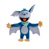 Fidi Bat Functional Plush, Press on the Stomach, Funny Word