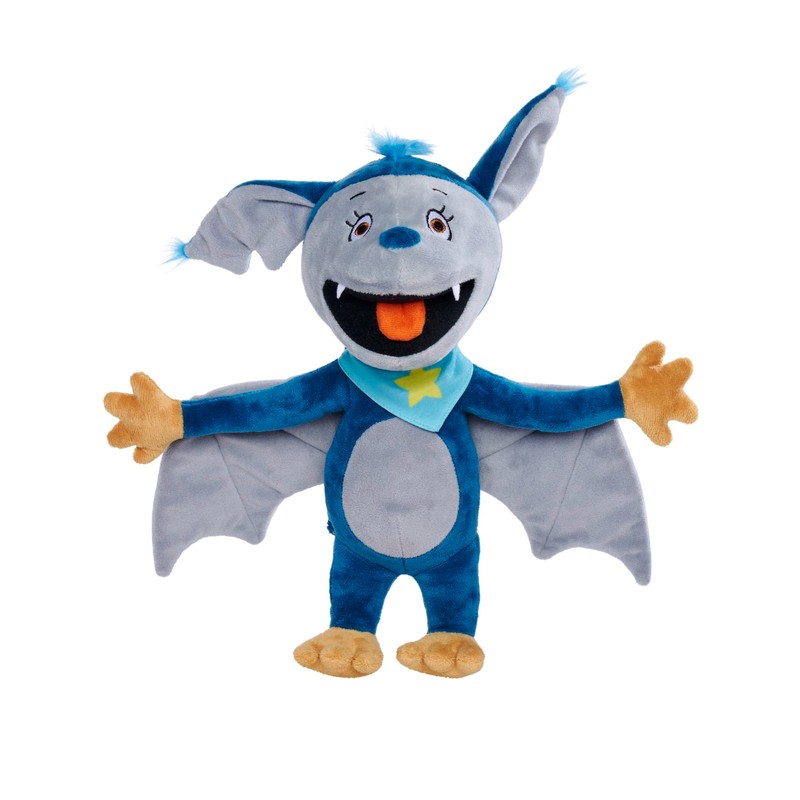 Fidi Bat Functional Plush, Press on the Stomach, Funny Word