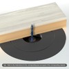 XDENGP 2 Bearings Upcut Spiral Flush Trim Router Bit-UCC244118
