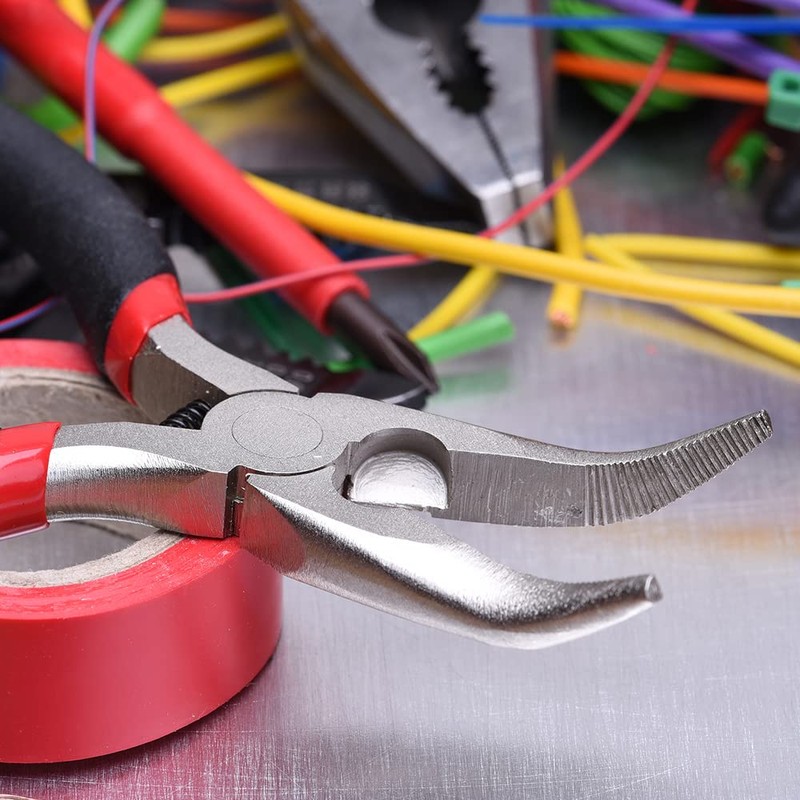 DEKTON MINI BENT NOSE PLIERS