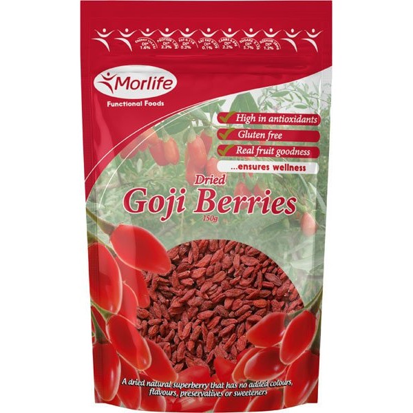 Morlife Goji Berries 250g (Expiry 25.02.24 )