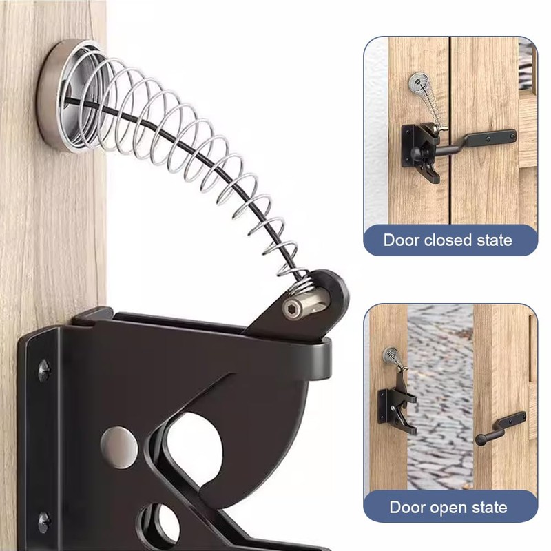 ADERTOS Self Locking Gate Gravity Latch Carbon Steel Auto Gate
