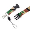 Camouflage Camo Lanyard Detachable Neck Strap for ID Card Badge