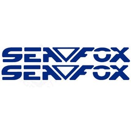 Imagnt Studio Set of 2 Boat Hull Marine Grade Decals fits Sea Fox Boats, Seafox Restoration kit, Stickers. Choose Size and Color (King Blue, 38 inches)