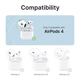 Catalyst Waterproof Case for AirPods (4th Generation) - Waterproof, Drop-Proof, Shockproof, Scratch-Resistant, Compact Design, Inductive Charging, AirPods 4 - Sea Green