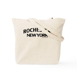 CafePress Rochester Tote Bag Reusable Natural Beige Canvas Shopping Bag