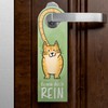 “Komm doch rein” or “Behalt deinen Hintern draußen” Door Hanger