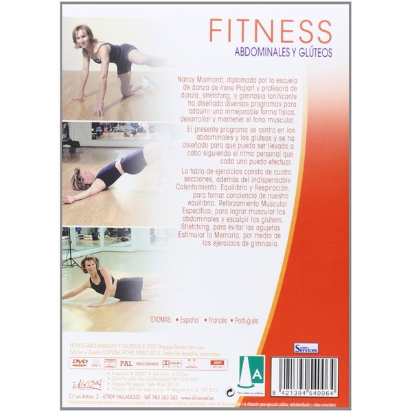 Fitness: Abdominales Y Glúteos (Import Movie) (European Format - Zone 2) (2013) [DVD]