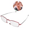 Blue Light Blocking Reading Glasses Fashionable Folding Multifocal Presbyopic Glasses(+200