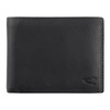 camel active Atlanta Herren Geldbörse Querformat RFID Leder Mittelgroß Schwarz