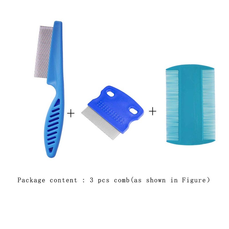 3 Pcs Pet Comb Tear Stain Remover Combs for Dogs,