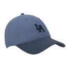 Las Angeles Two-Tone Washed Poplin Unstructured Baseball Cap